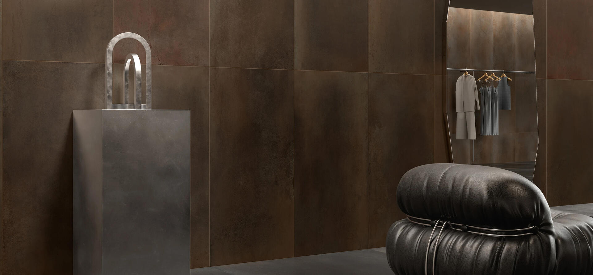 Villeroy & Boch Metalcraft Bruin mat 60x120