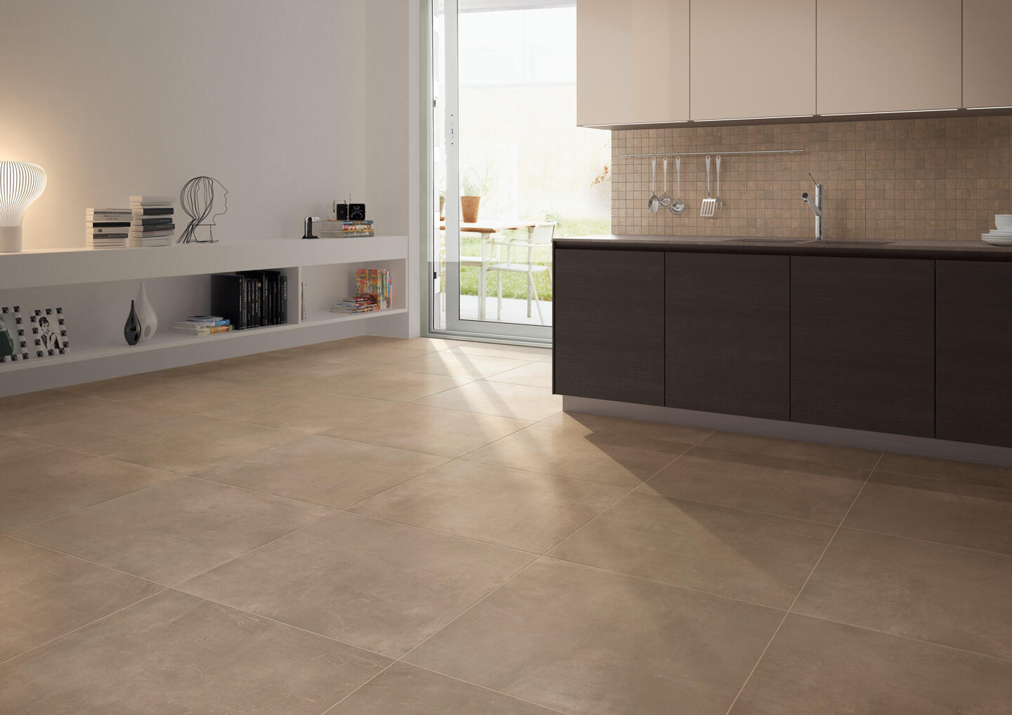 Fondovalle Portland Bruin mat 60x60