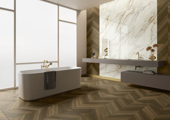 Villeroy & Boch Marble Arch Wit glans 60x120