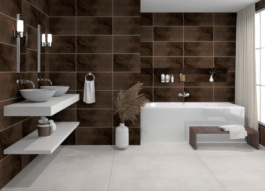 Fondovalle Planeto Bruin mat 30x60