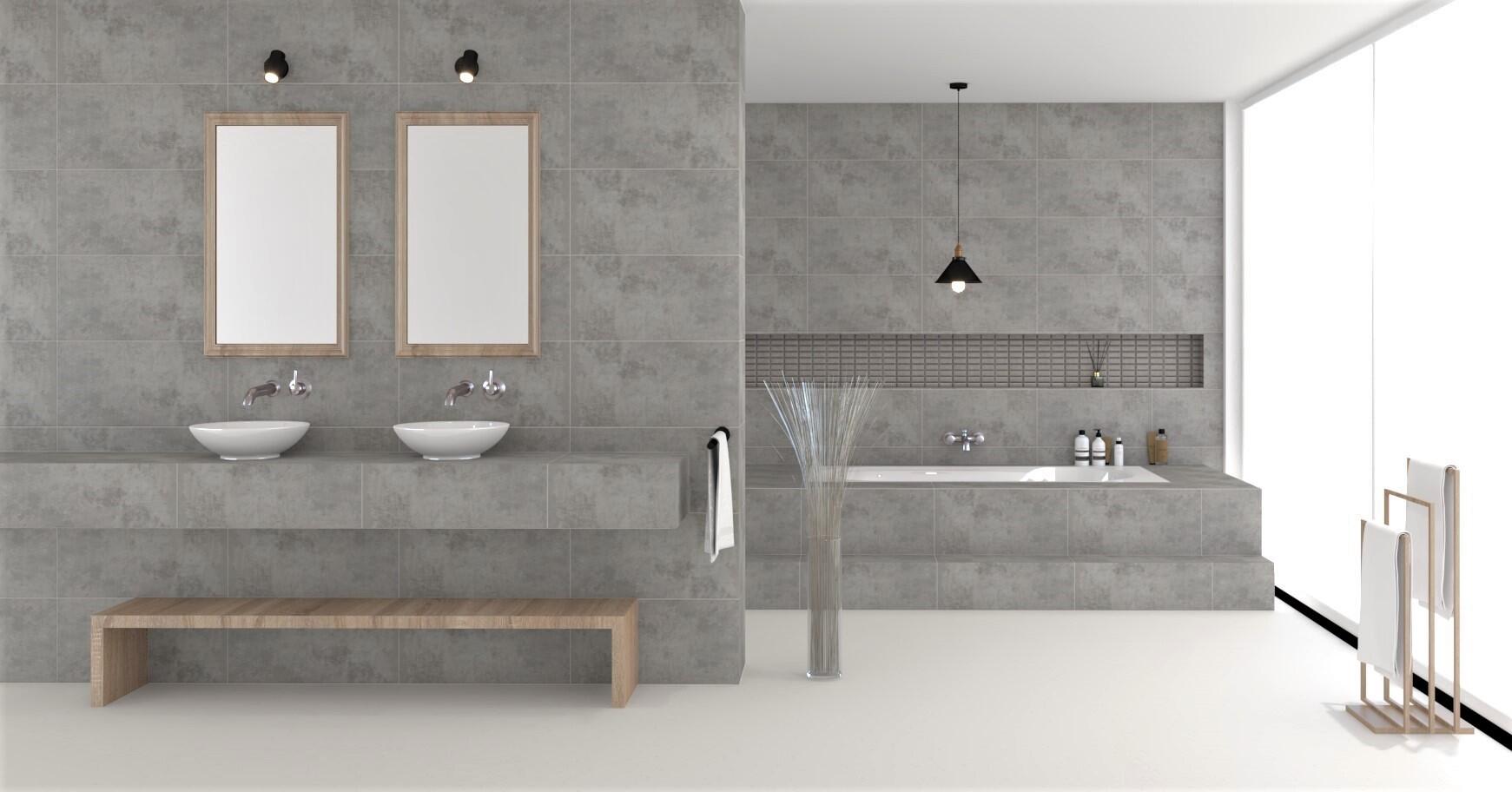 Villeroy & Boch Atlanta Grijs mat 30x60