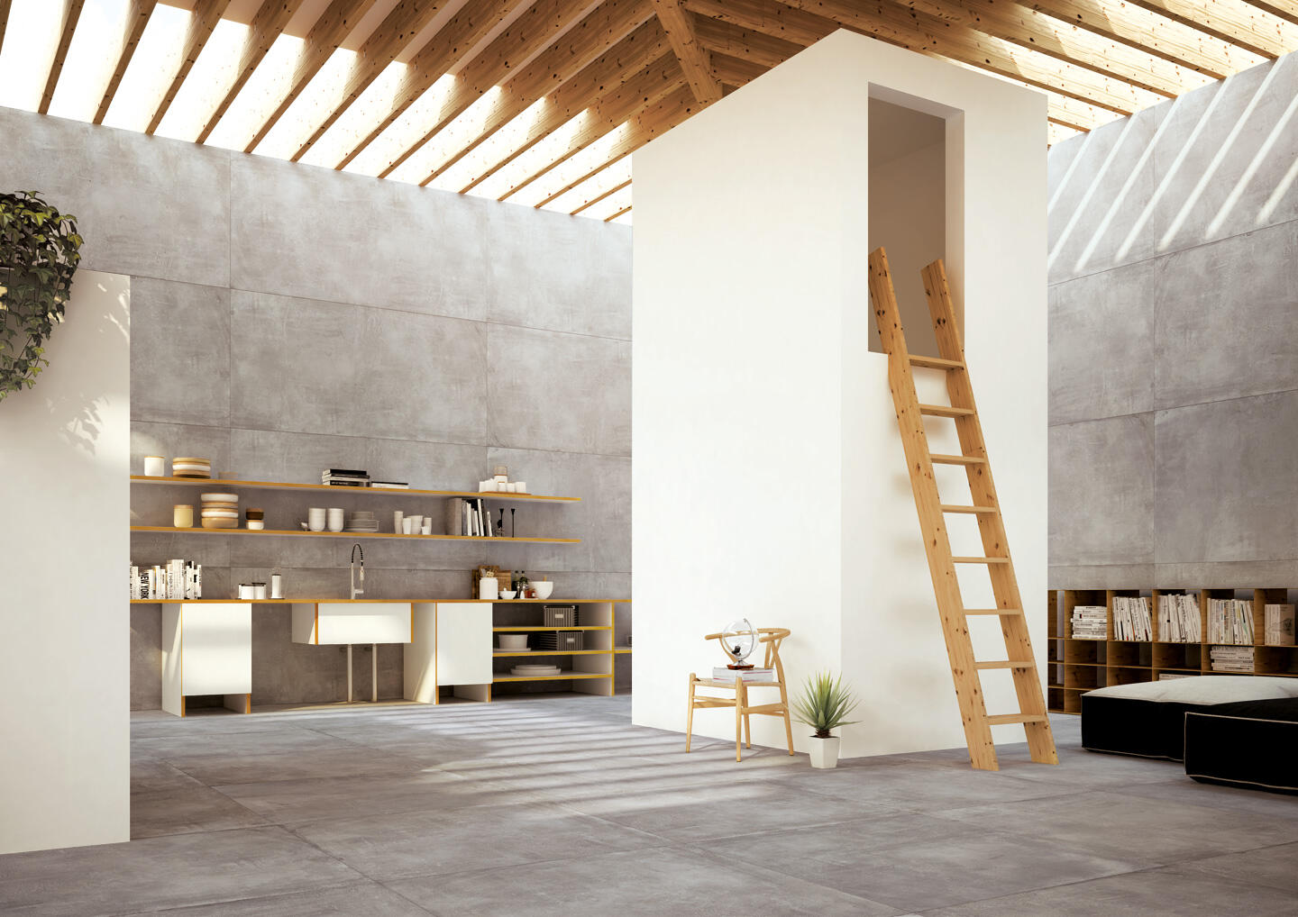 Fondovalle Portland Grijs mat 120x120