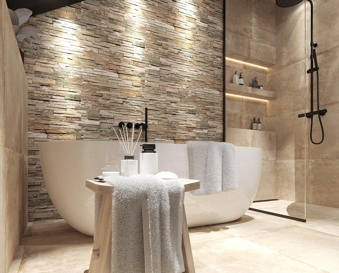 La Cueva Dutch Stone Beige mat 71x71