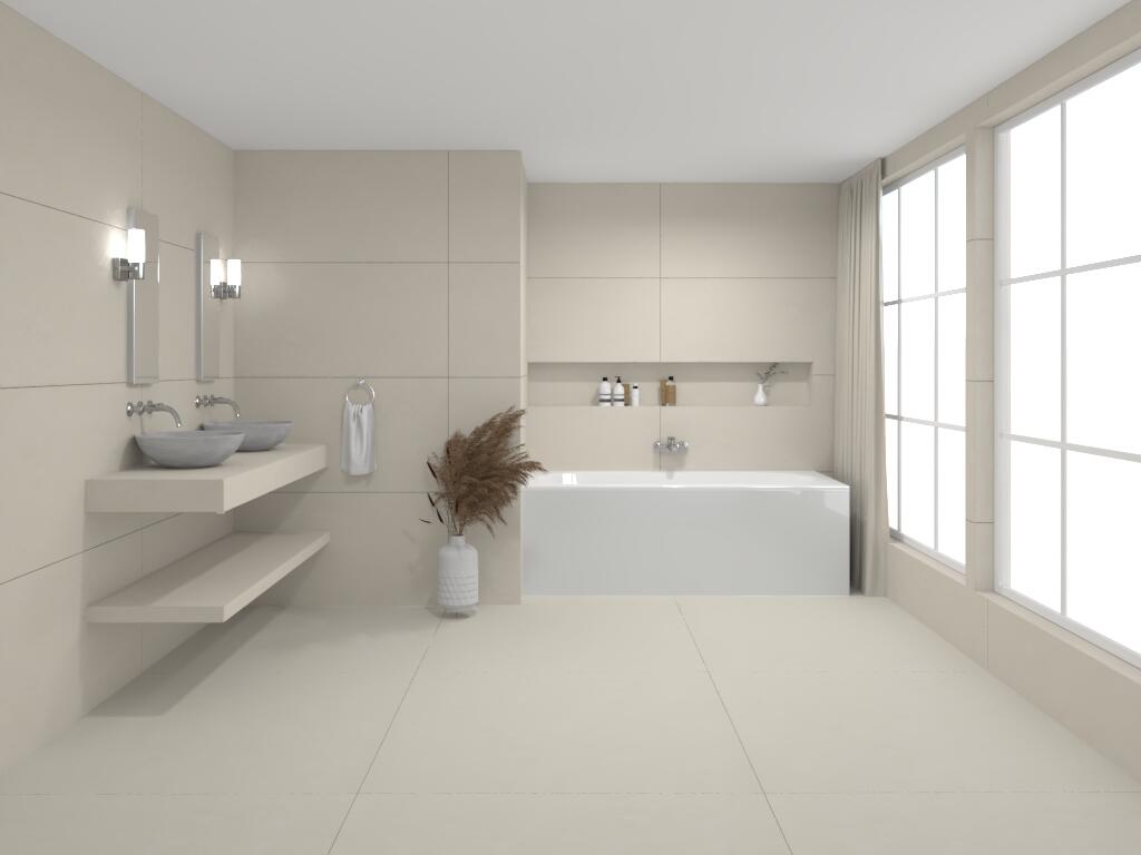 Gigacer Argilla Beige mat 120x120