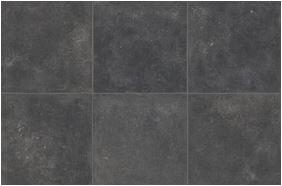 La Cueva Dutch Stone Zwart mat 90x90