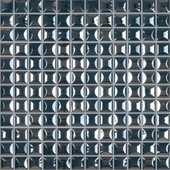 Grandeur Glass Blauw glans 32x32