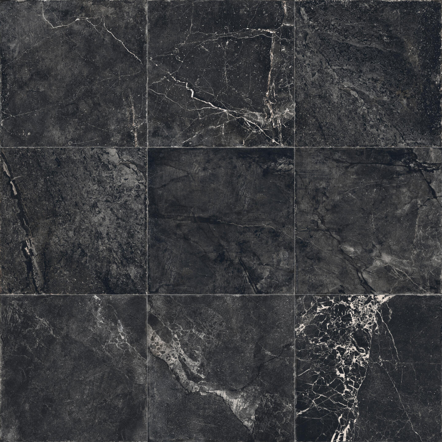 Tagina Marmi Imperiale Zwart mat 60x60