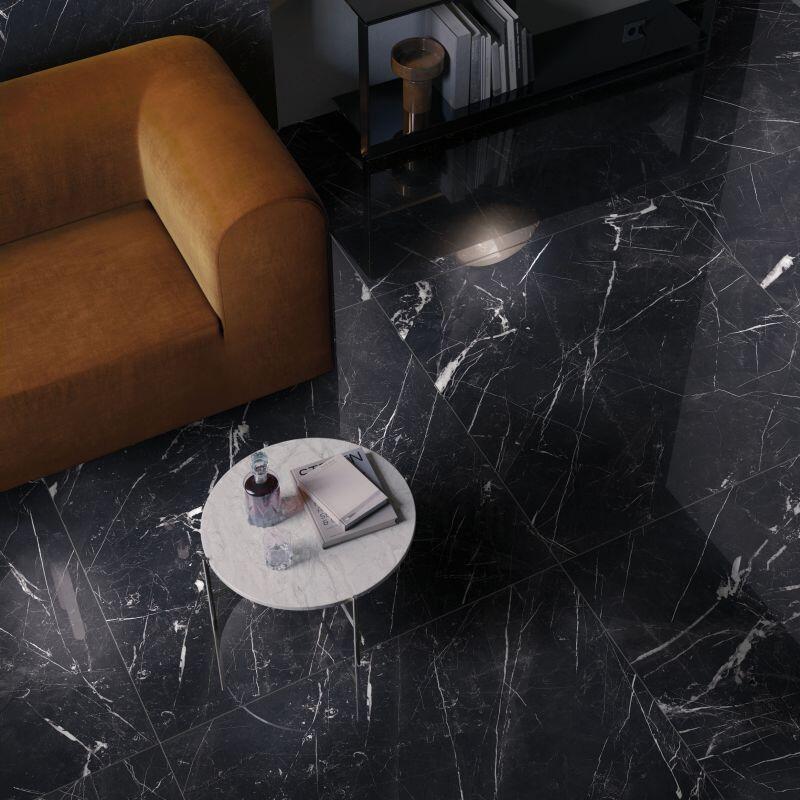 Flaviker Supreme Evo Zwart mat 120x120