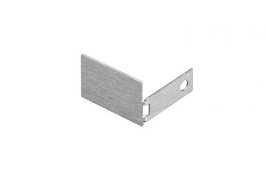 Schlueter LIPROTEC-LLP AE eindkap alu bruut mat geanodiseerd H=11mm B=12mm