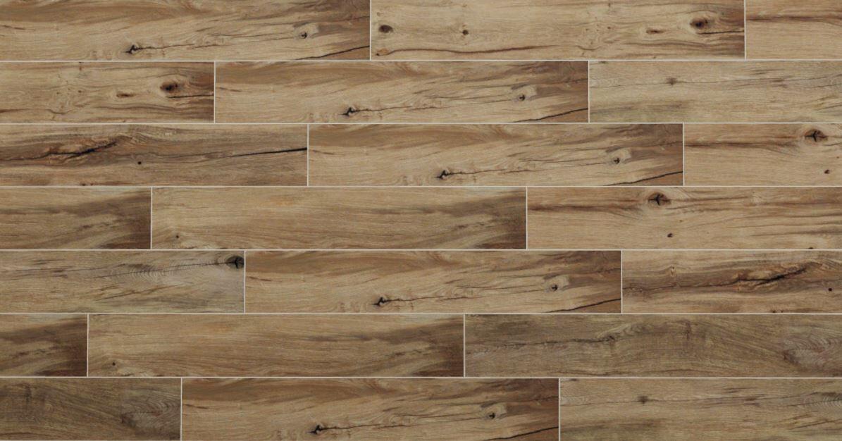 Flaviker Nordik Wood Bruin mat 20x120