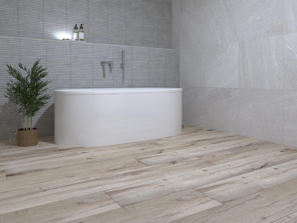 Flaviker Nordik Wood Beige mat 26x200