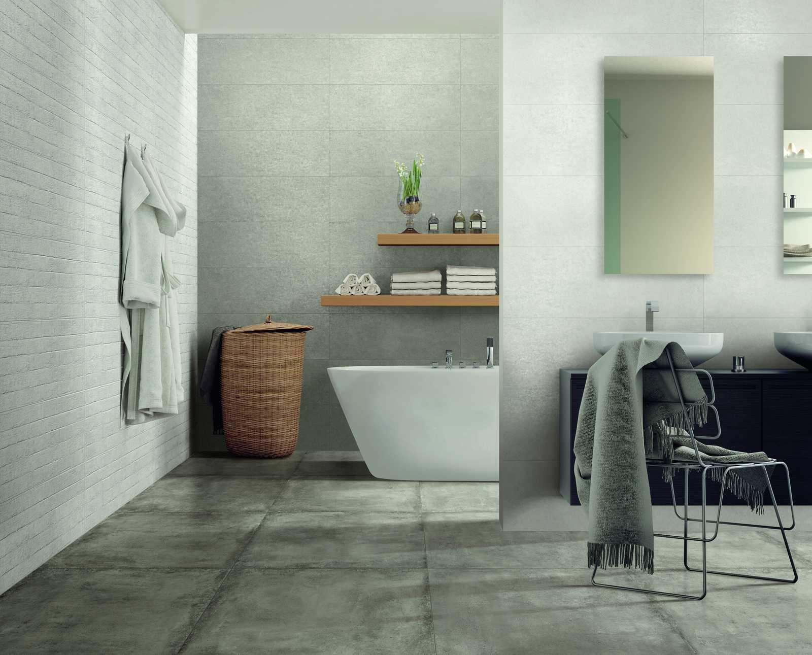 Marazzi italie Work Grijs mat 30x90