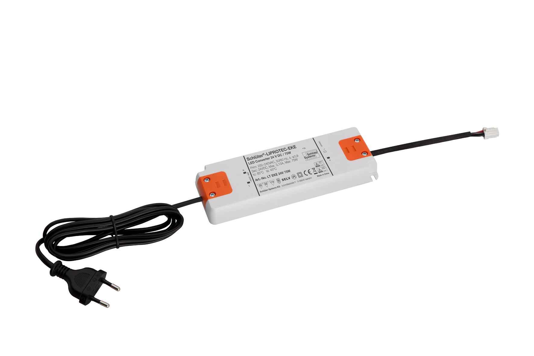 Schlueter LIPROTEC-EKE 24V 30W voeding Plug + Play-Connector