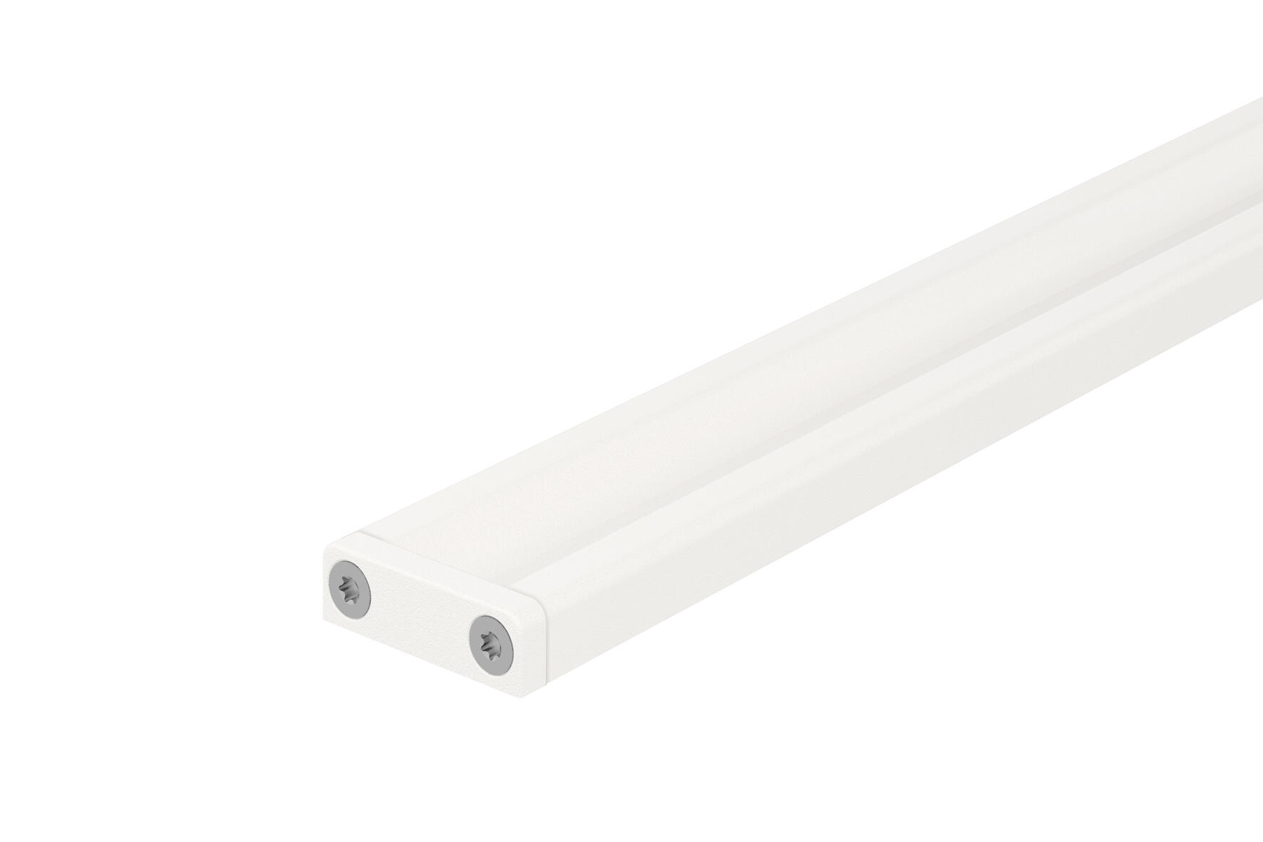 Schlueter KERDI-LINE-VARIO hol afwateringsprofiel alu met kleurcoating zuiver wit mat MBW D9 Cove L=1200mm