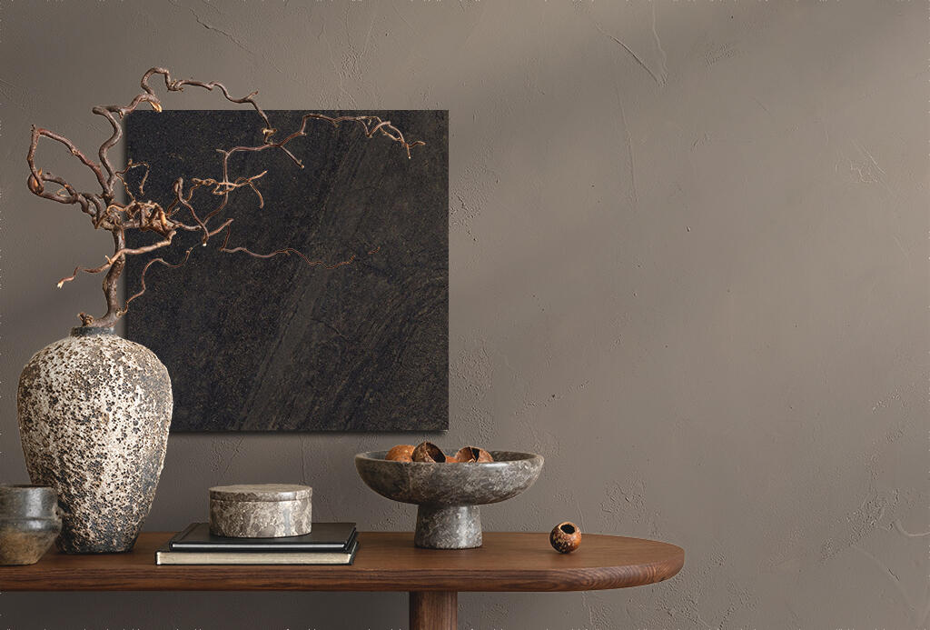 Fondovalle Planeto Zwart mat 60x60
