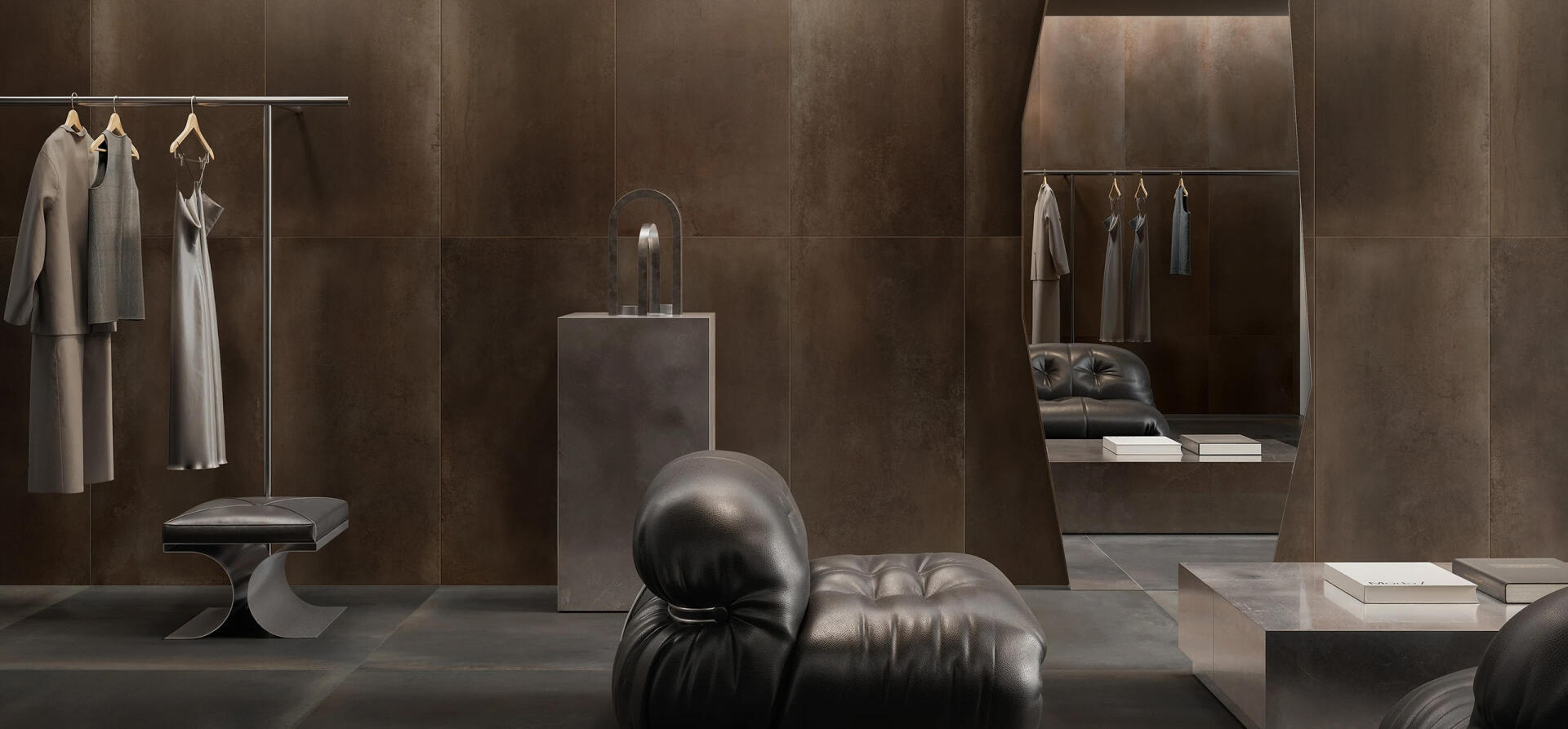 Villeroy & Boch Metalcraft Bruin mat 60x120