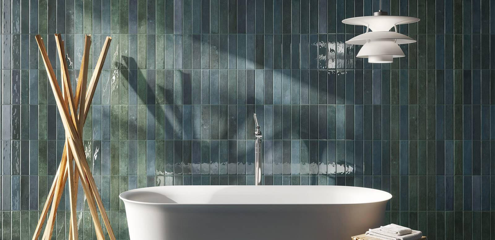 Rak Portofino Blauw glans 7x26