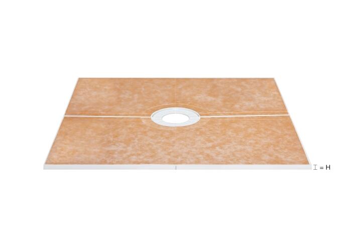 Schlueter KERDI-SHOWER-T hellingsplaat voor centrale afvoer 1520x1520 mm