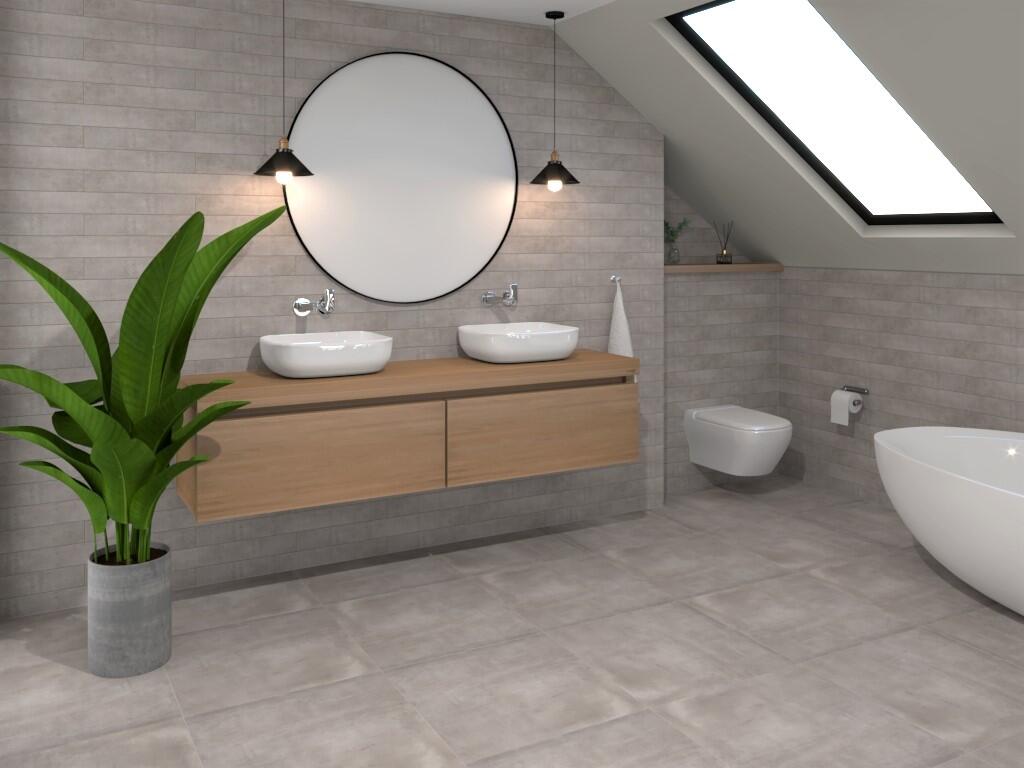 Fondovalle Portland Grijs mat 8x80