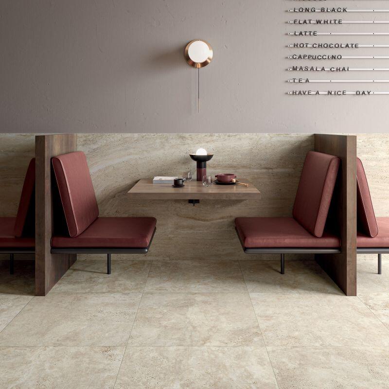 Flaviker Navona Bruin mat 80x80