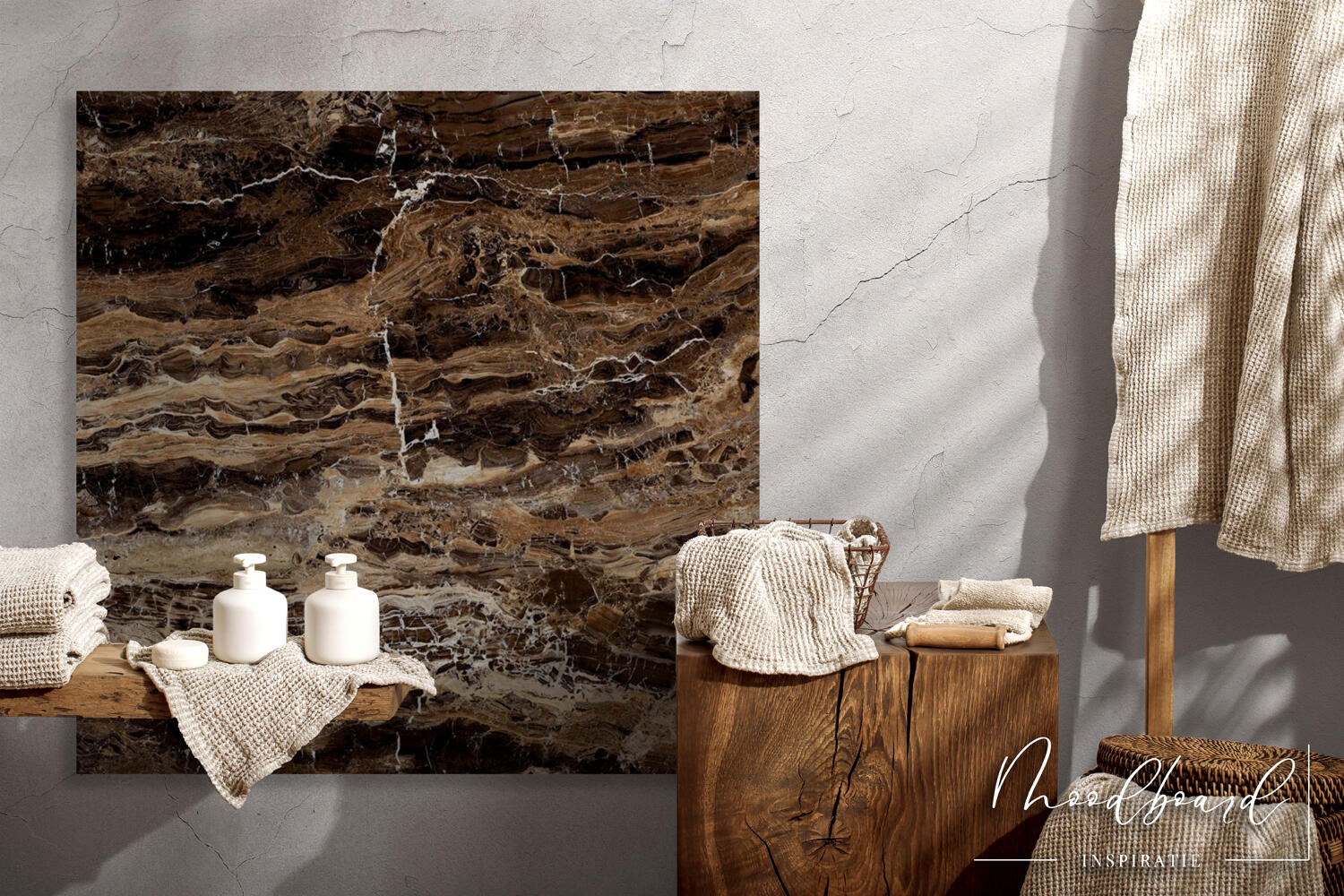 Marazzi italie Grandemarble Bruin glans 120x120