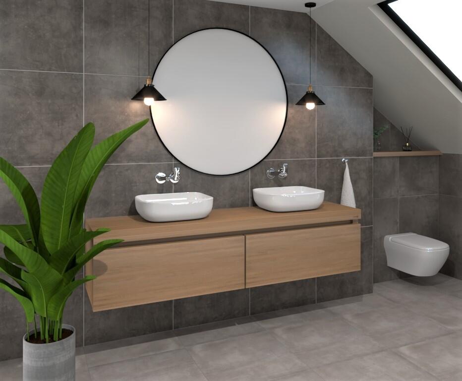 Fondovalle Portland Antraciet mat 60x60