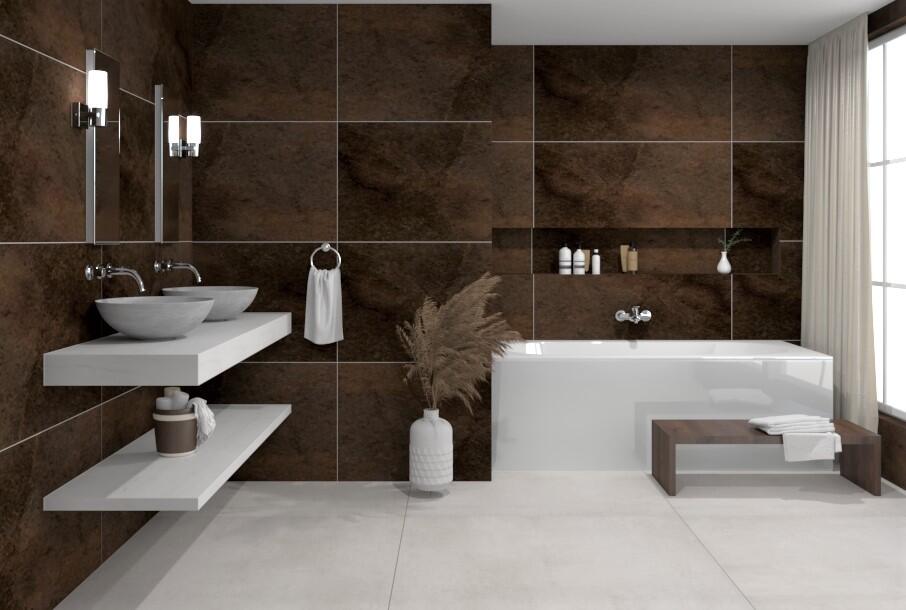 Fondovalle Planeto Bruin mat 60x120