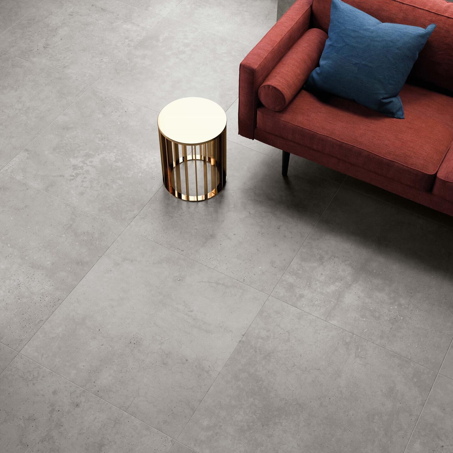 Flaviker Hyper Grijs mat 80x80