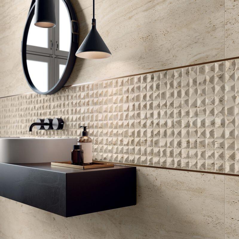 Flaviker Navona Bruin mat 30x30