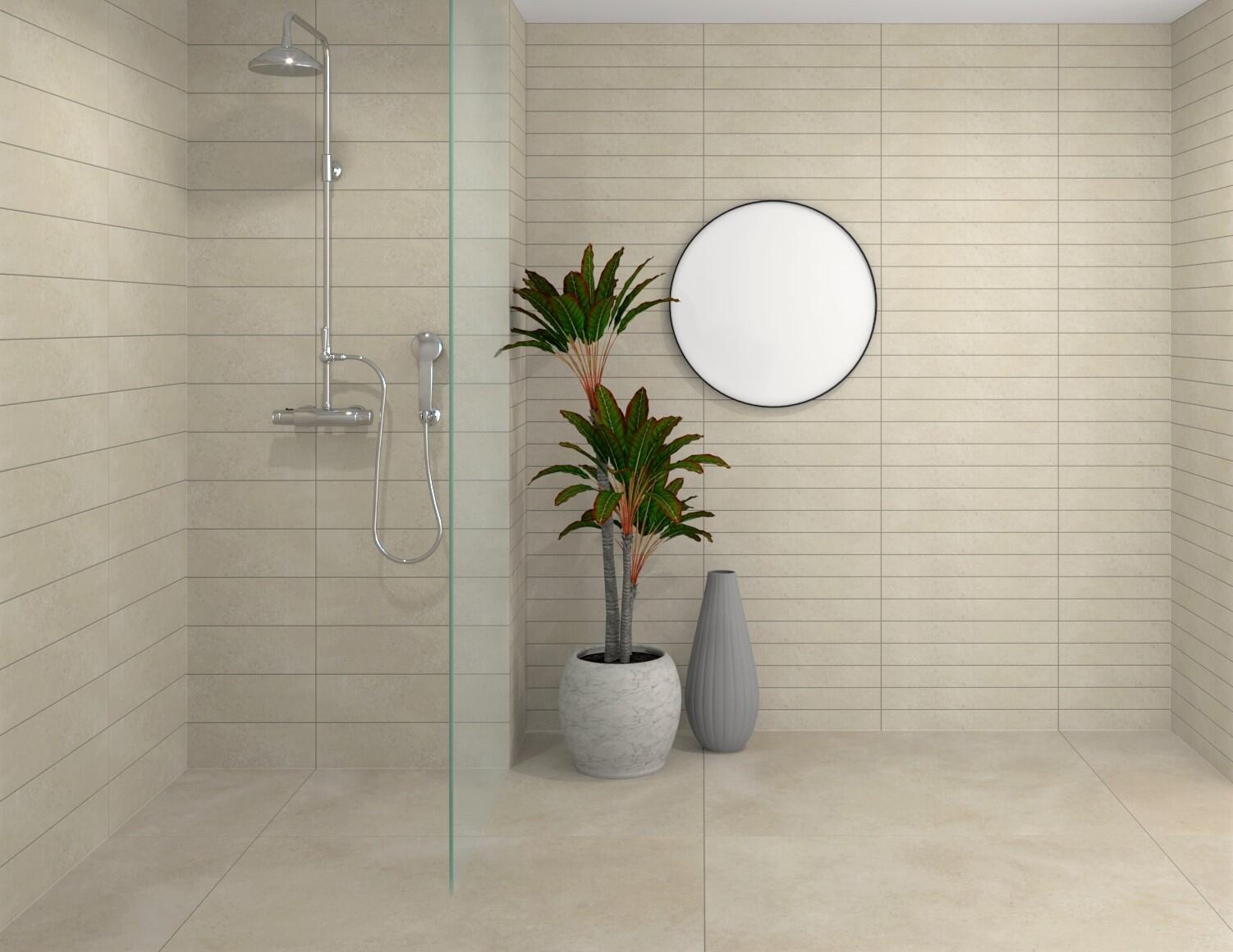 Villeroy & Boch Hudson Optima Beige mat 120x120