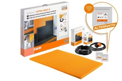 Schlueter DITRA-HEAT-E 29,87m verwarmingskabel set ontkoppeld 2,4 m2 verwarmd
