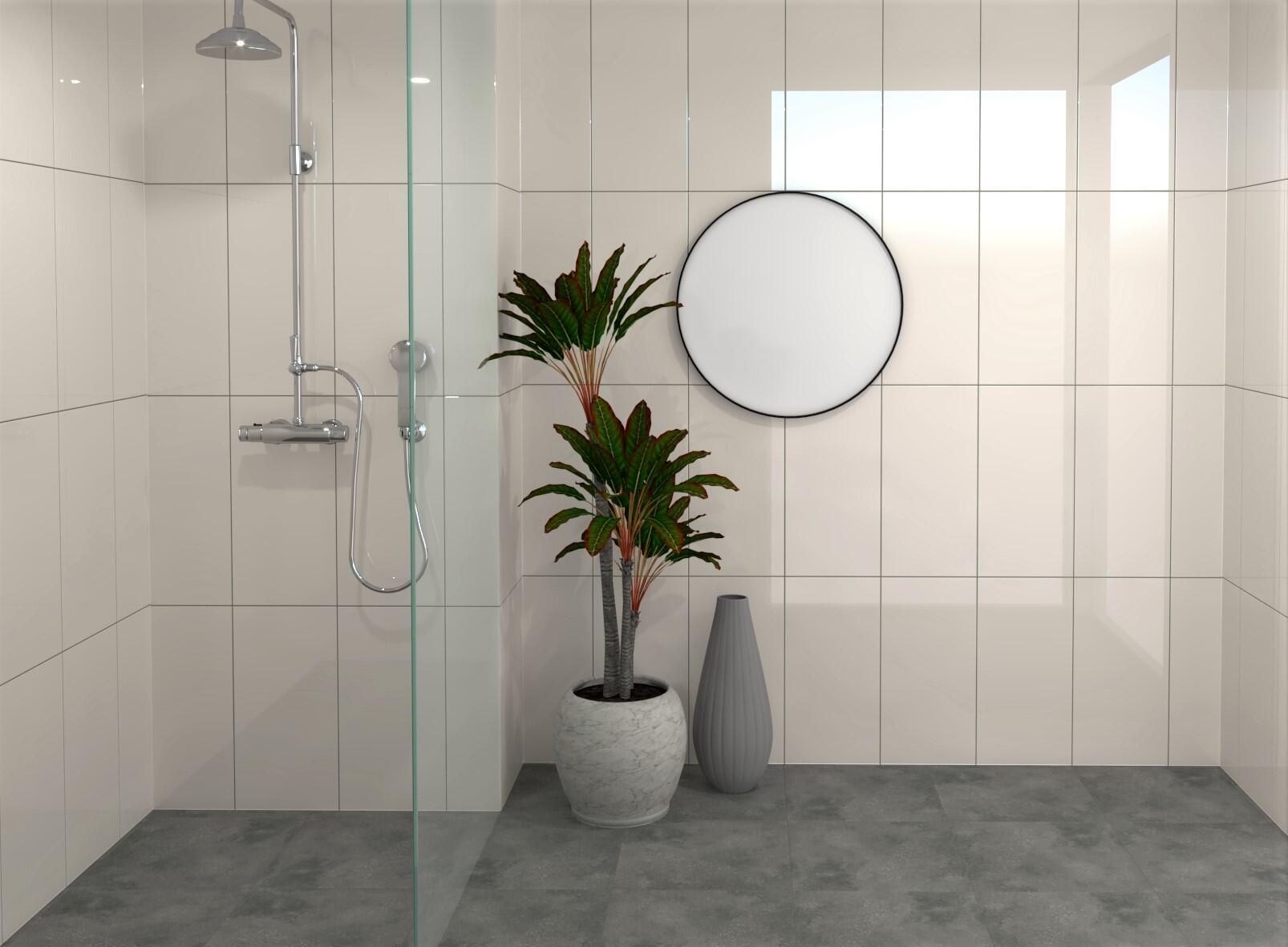 Villeroy & Boch White&Cream Creme glans 30x60