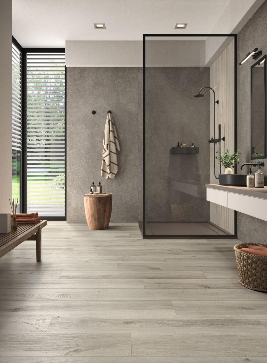 Panaria Borealis Grijs mat 30x180