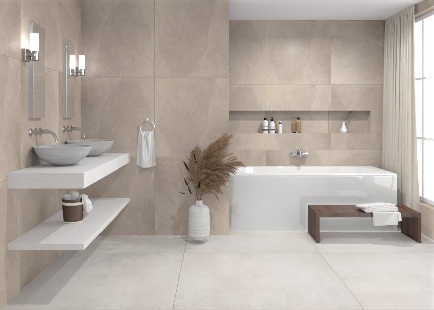 Fondovalle Planeto Grijs mat 80x80