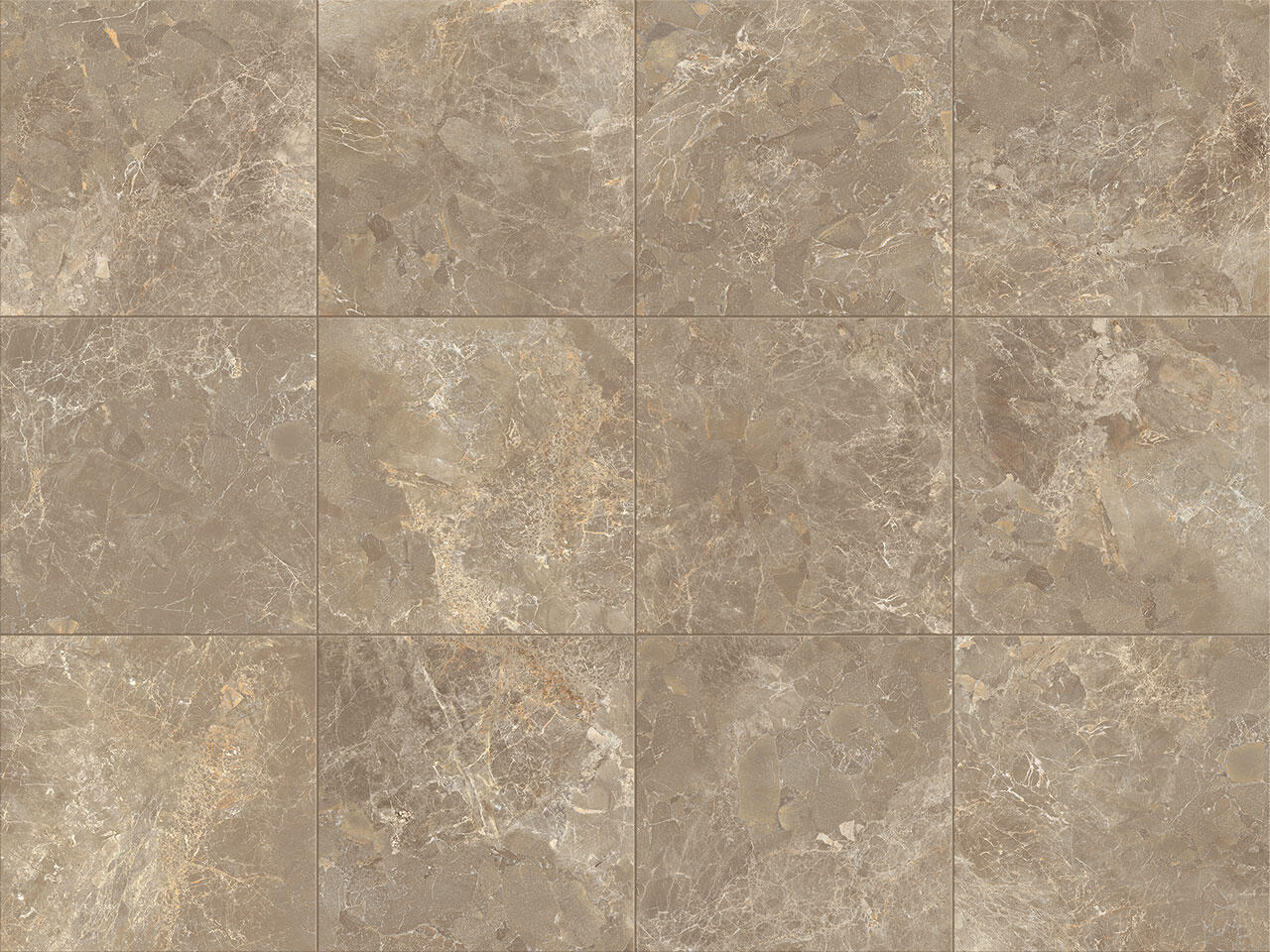 Verde Cosmopolitan Bruin mat 60x60