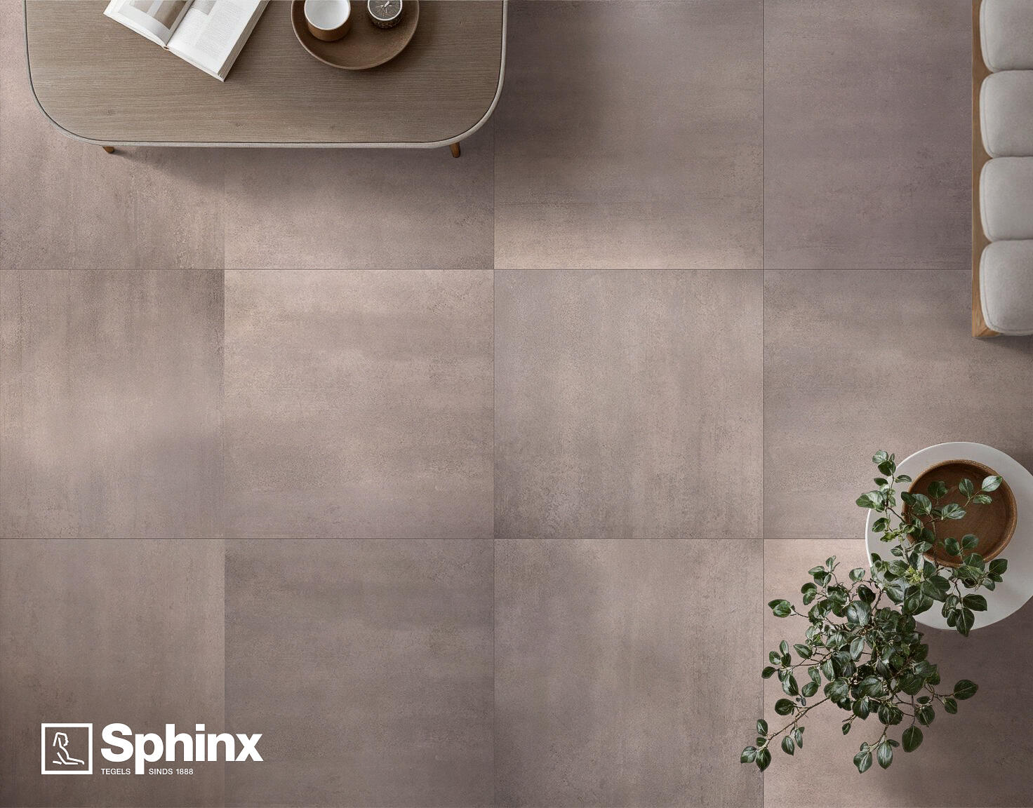 Sphinx Basilica Grijs mat 60x60