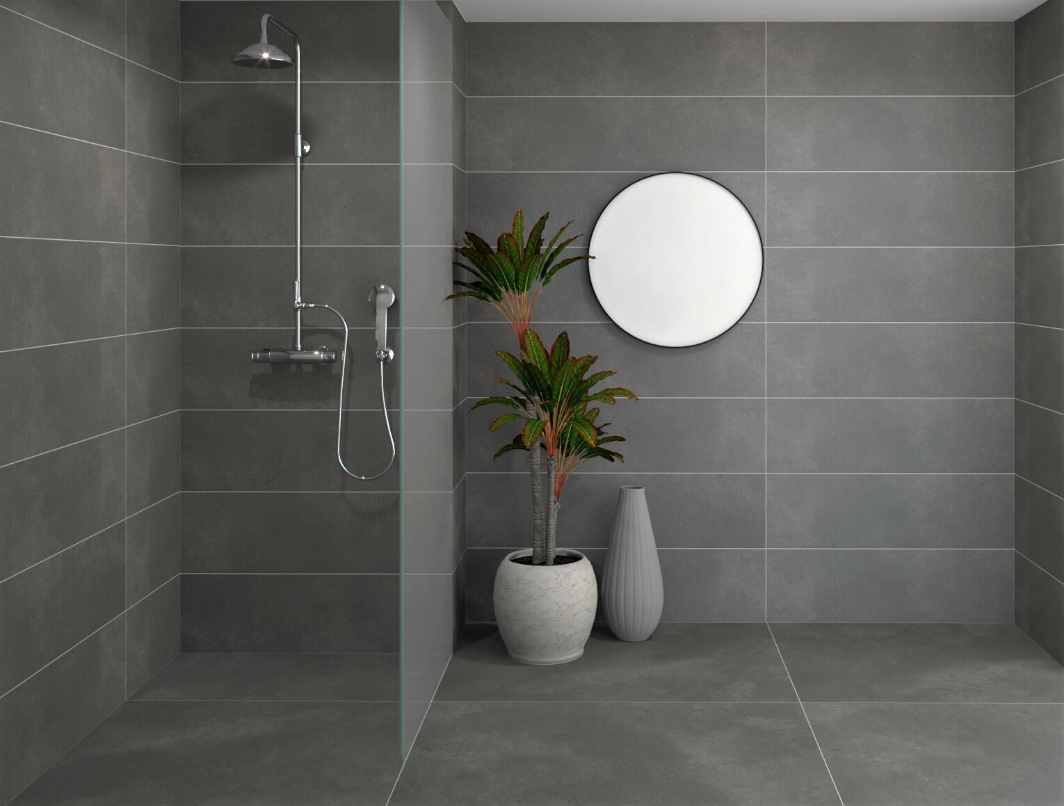 Villeroy & Boch Hudson Antraciet mat 30x120
