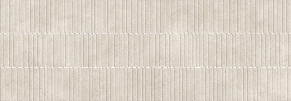 Geo Tiles Zero Beige mat 30x90