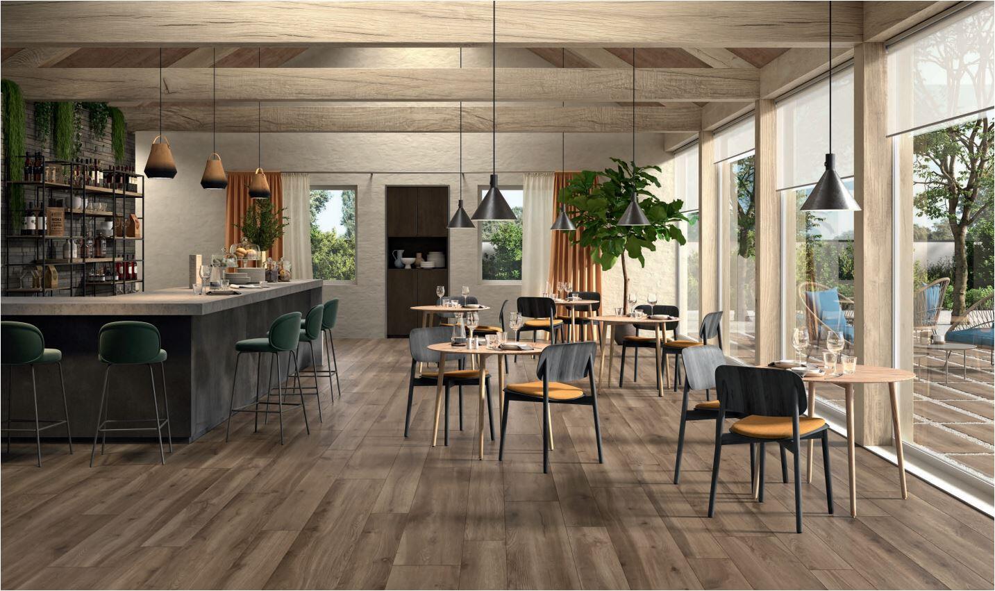 Panaria Borealis Bruin mat 30x180