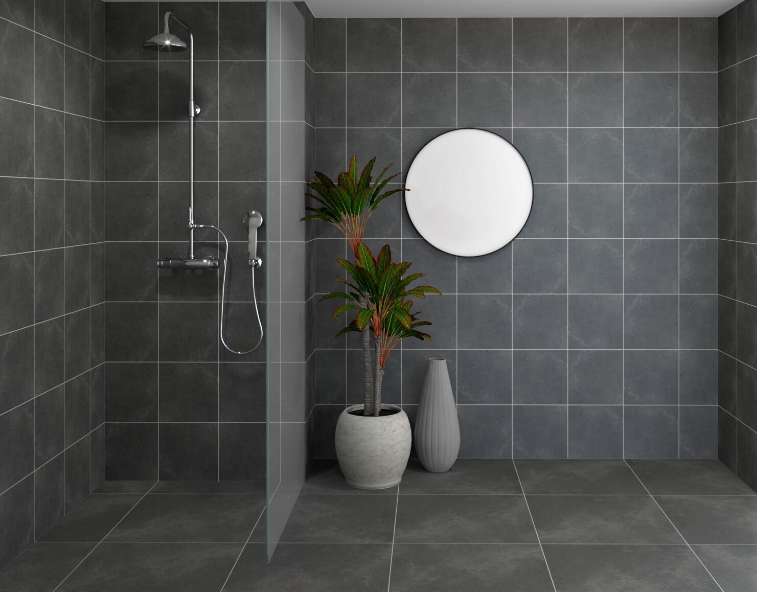 Villeroy & Boch Hudson Antraciet mat 30x30