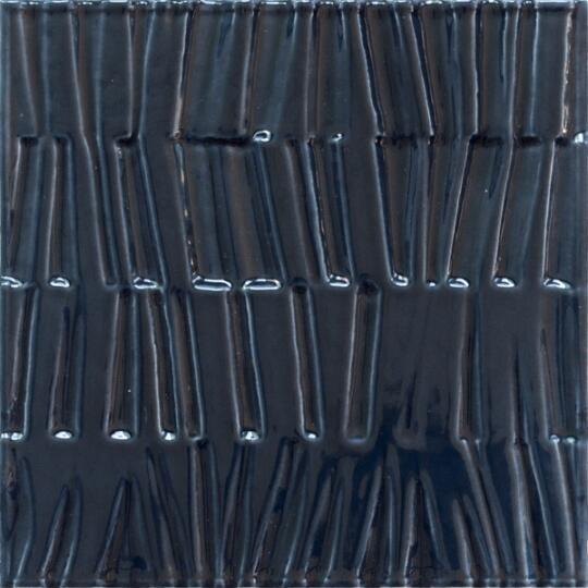 Gigacer Bamboo Blauw glans 15x15