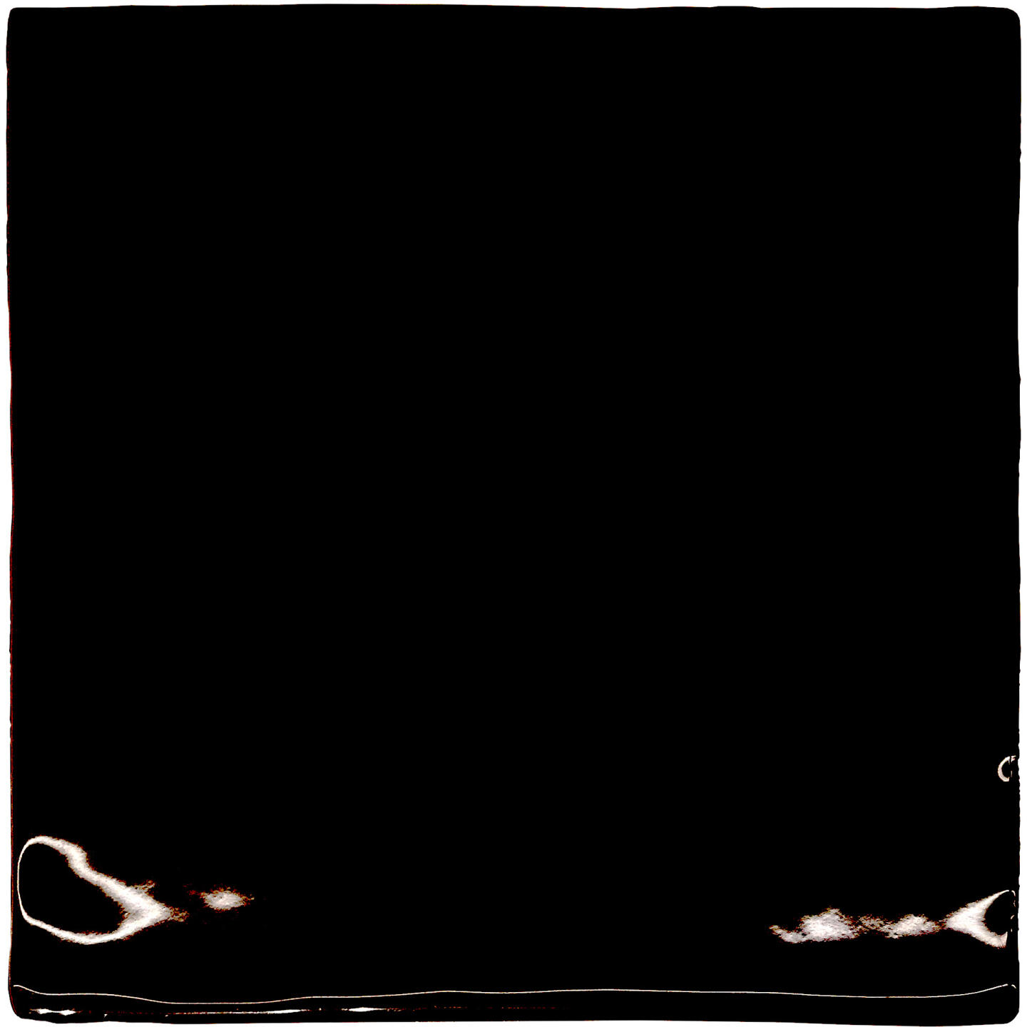 Sottocer Block Zwart glans 15x15