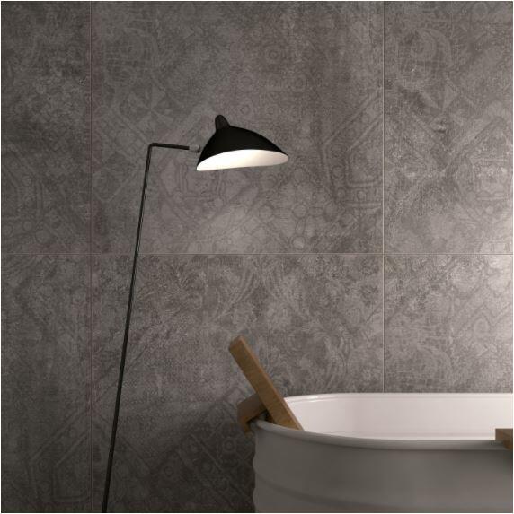 Fondovalle Portland Antraciet mat 120x120