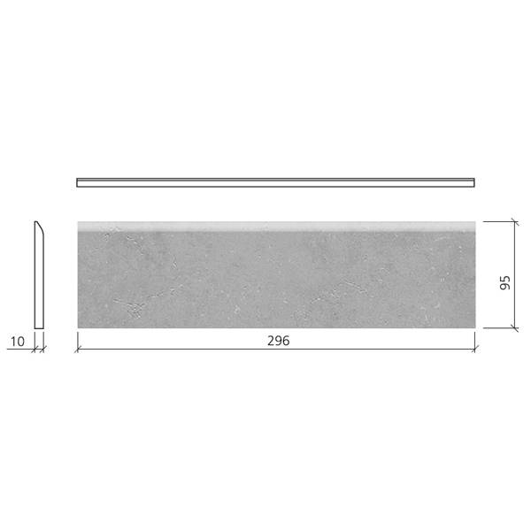Mosa Divers Zwart mat 10x30