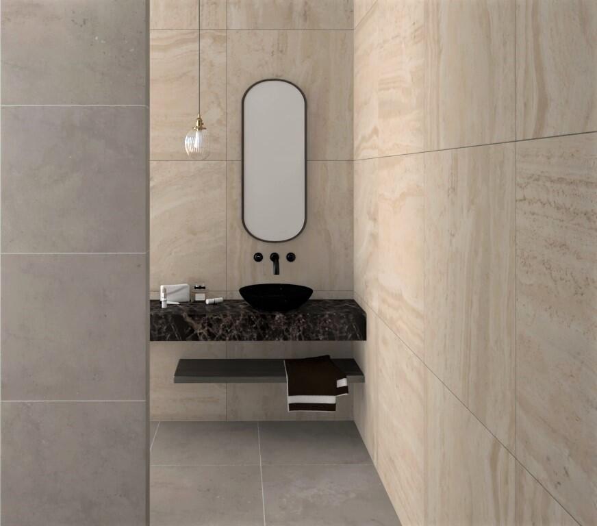 Flaviker Navona Bruin mat 80x80