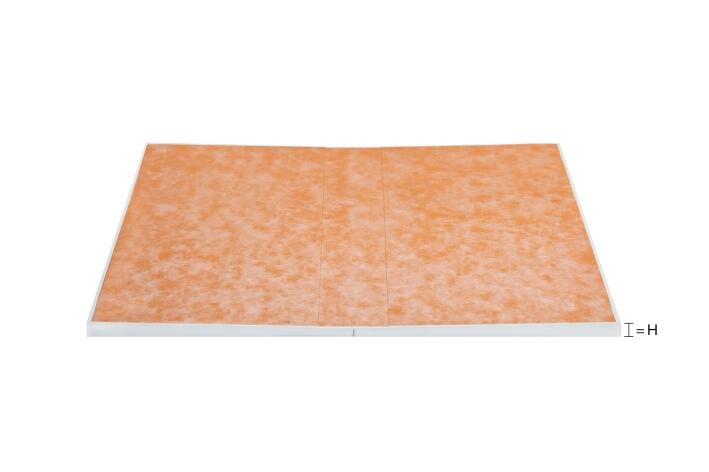 Schlueter KERDI-SHOWER-LT hellingsplaat voor lijnafvoergoot centrale plaatsing 1220x1220 mm