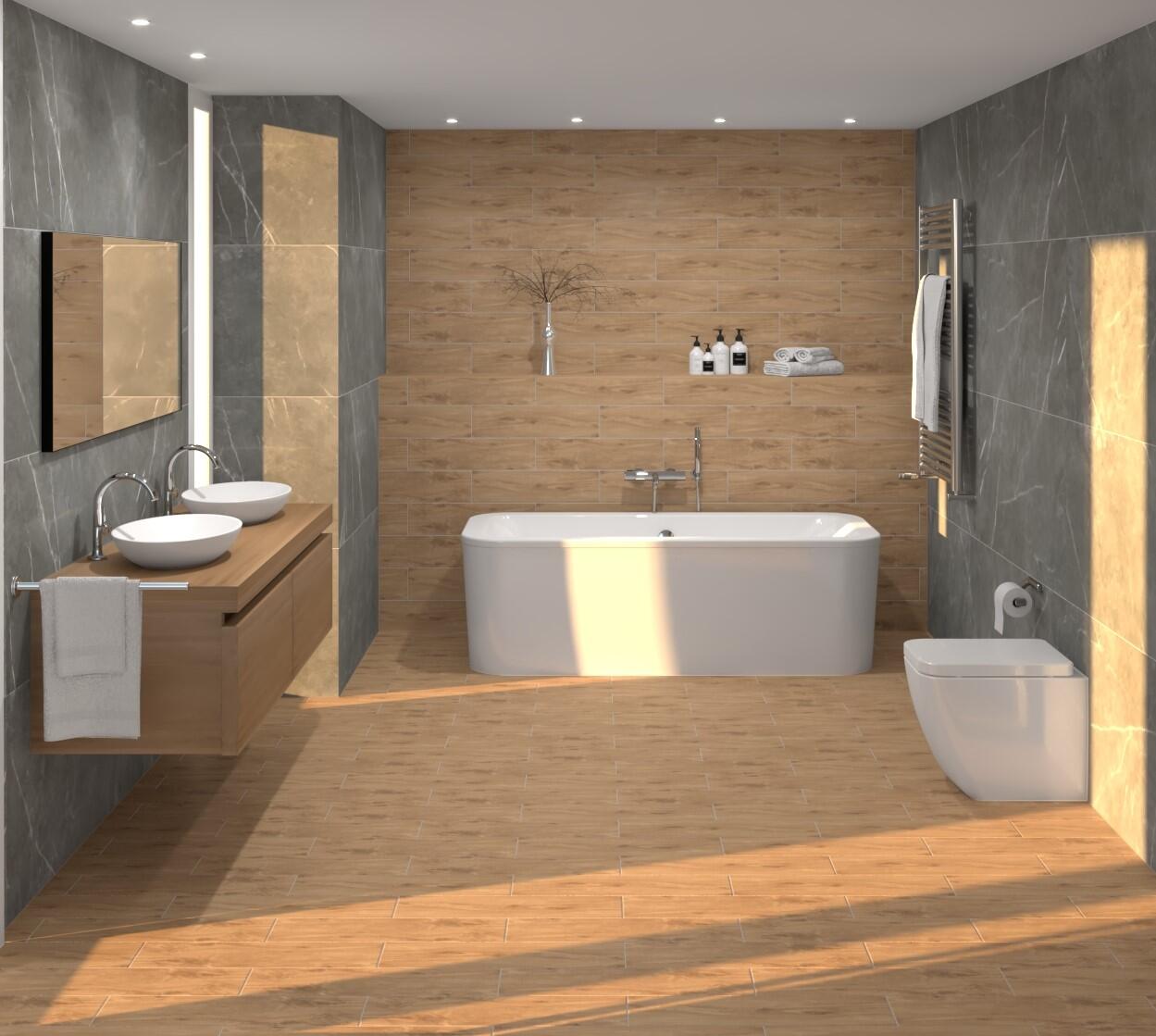 La Cueva Dutch Wood Beige mat 15x60
