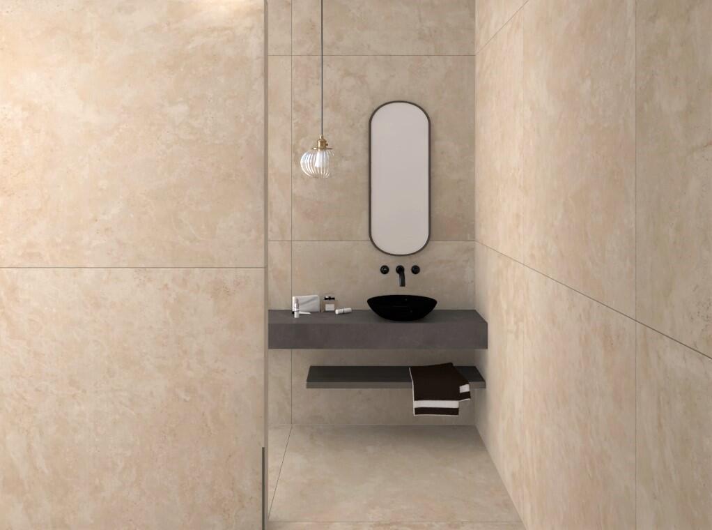 Flaviker Navona Bruin mat 120x120