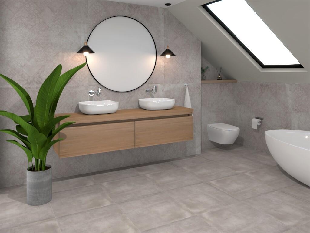 Fondovalle Portland Grijs mat 120x120