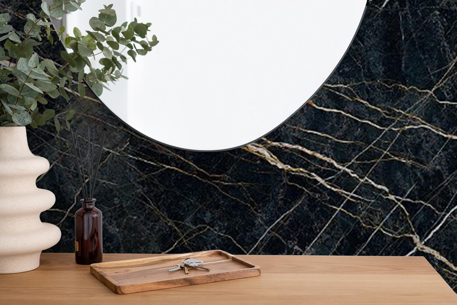 Fondovalle Infinito Zwart glans 60x120